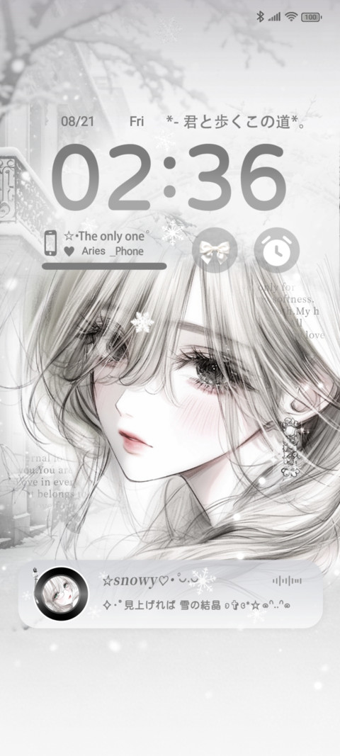 Winter Snow Girl preview