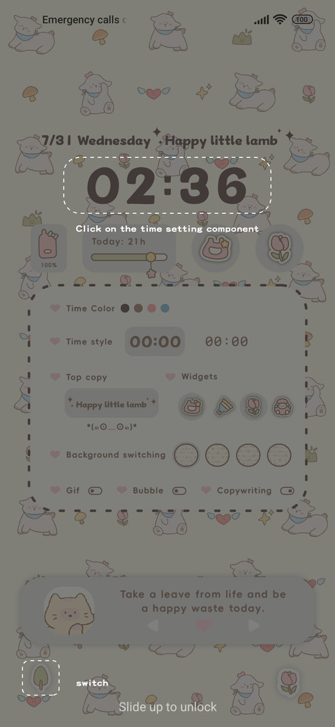 Full Screen Cute preview