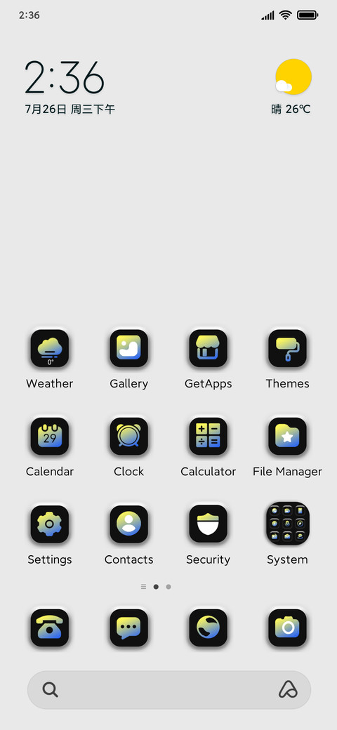 Black white simple preview