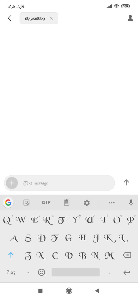 পাপরি + Black Chancery miui theme
