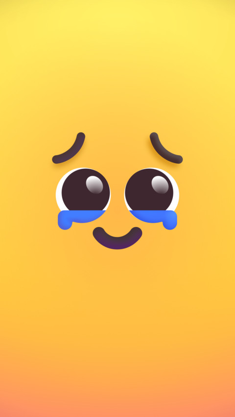 Face holding back tears preview