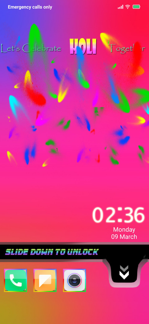 Animated Rang Barse-HOLI preview