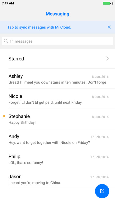 xiOS10 White miui theme