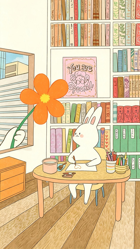 可爱兔子-锐景创意 preview