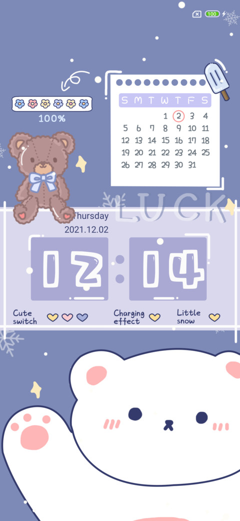 Cute pet calendar preview