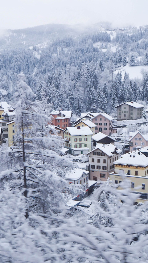 Switzerland in winter preview