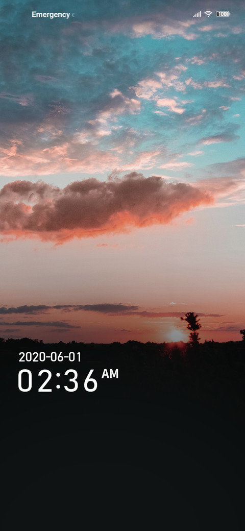 The sunset glow preview