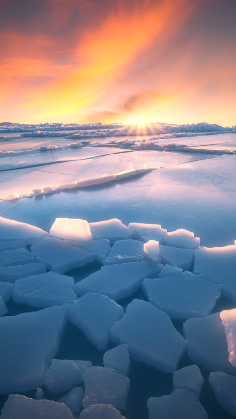 The frozen qinghai lake preview