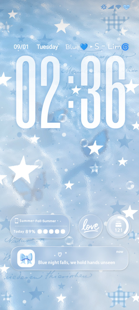 Ice Blue Star preview
