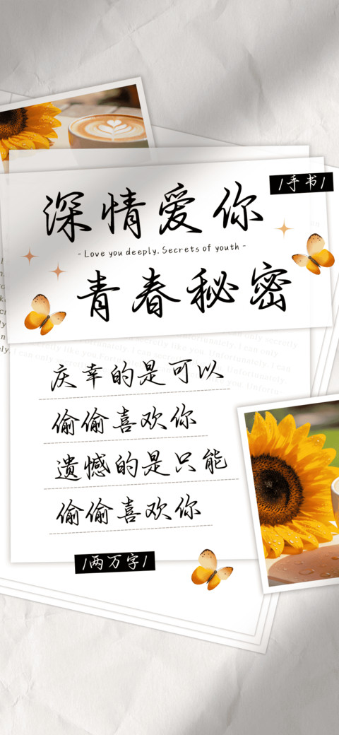 深情爱你青春秘密 preview