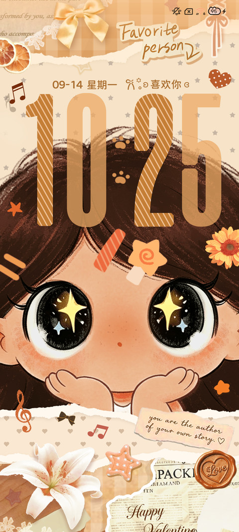 亚系 秋日拼贴少女 preview
