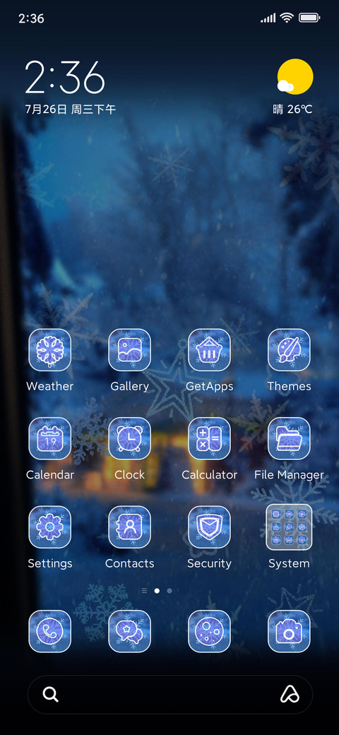 Winter Snowflakes preview