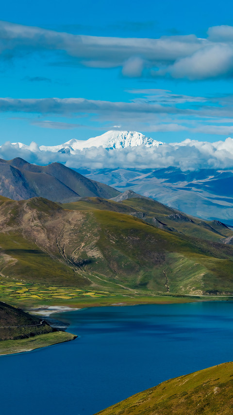 Yangzhuoyongcuo a sacred lake in xizang preview