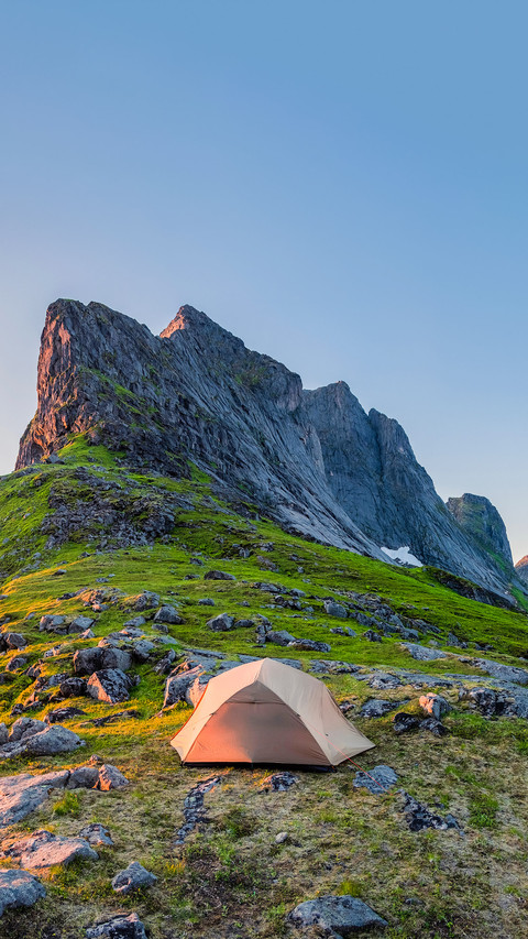wild camping in the lofoten islands preview
