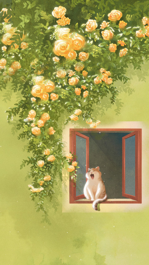 Cats are dust with light preview