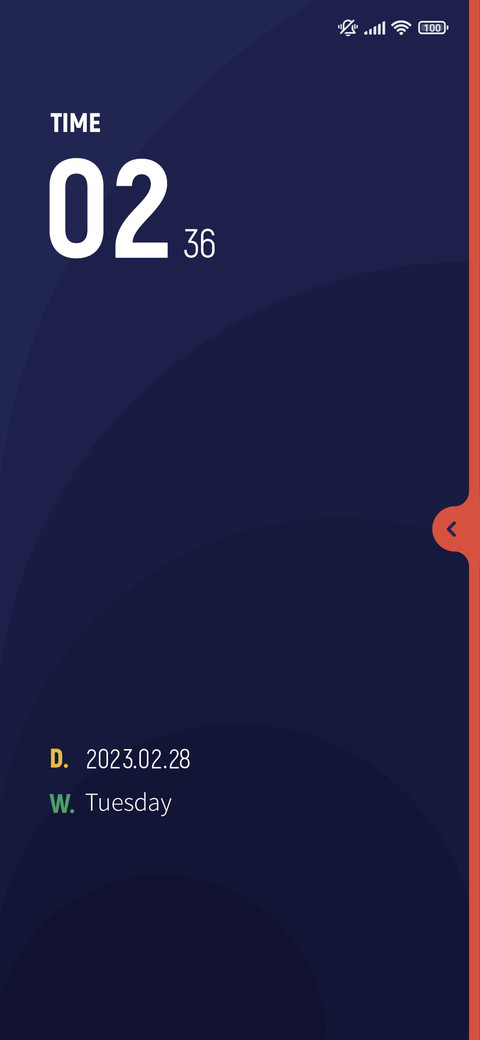Minimalist preview