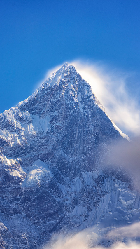The flag cloud on mount namjagbarwa preview