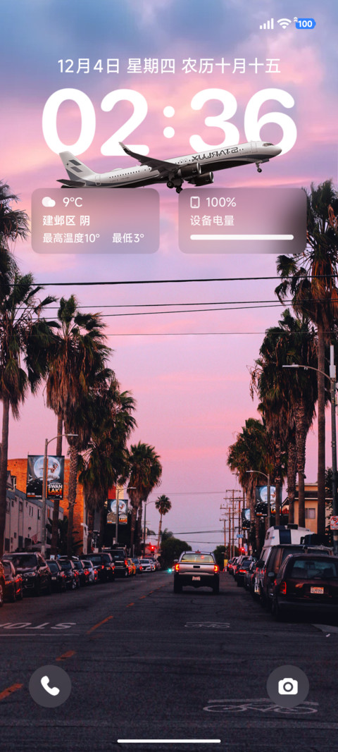 景深ins椰影落日 preview
