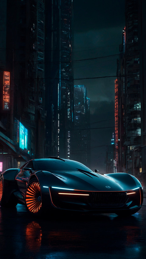 Futuristic Car preview