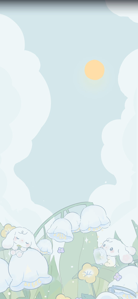 铃兰花卷昼夜双屏 preview