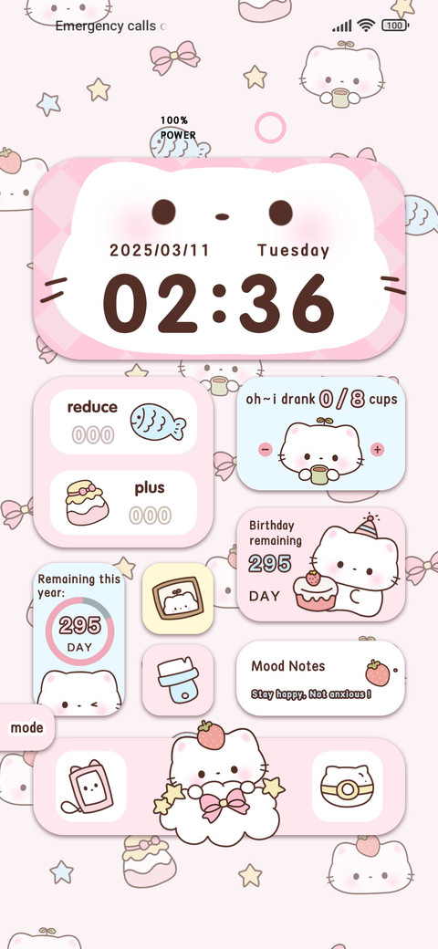 Light Pink Cat preview