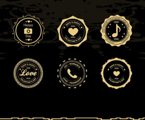 Badge Gold preview