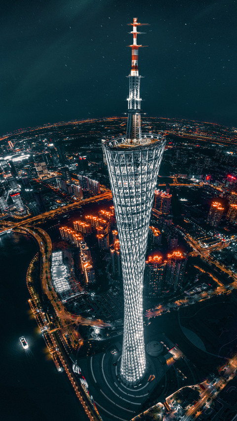 Chinas first building Guangzhou tower 49 preview