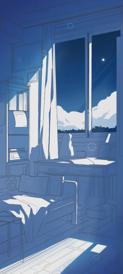 外面的世界 灯光画 preview