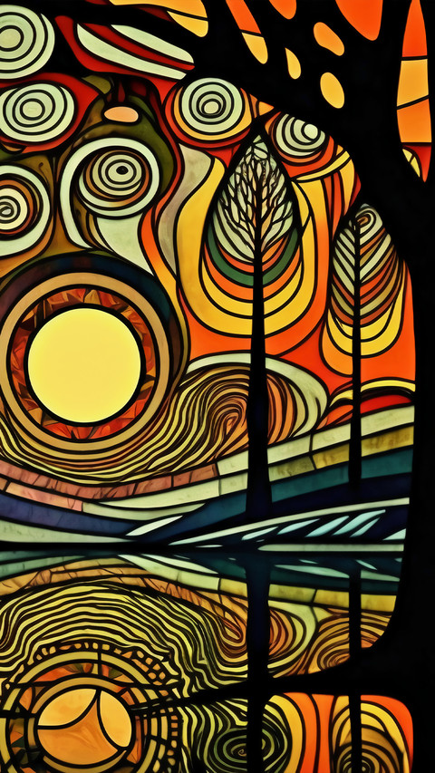 Creative abstract illustration preview