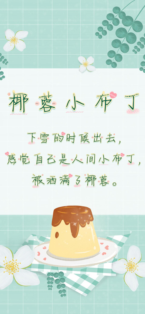 椰蓉小布丁 preview