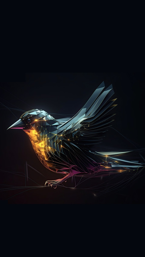 Creative Black Bird preview