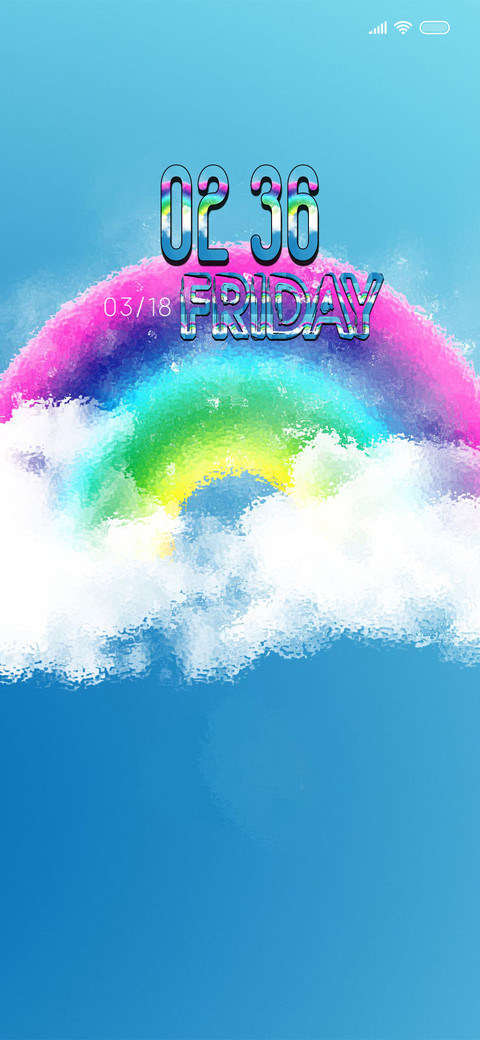 Rainbow Glassy preview