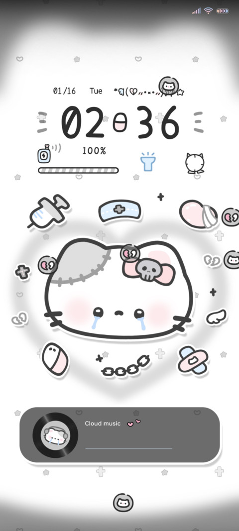 Sad little cat preview