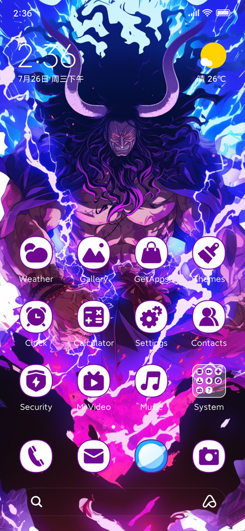 Purple flame preview