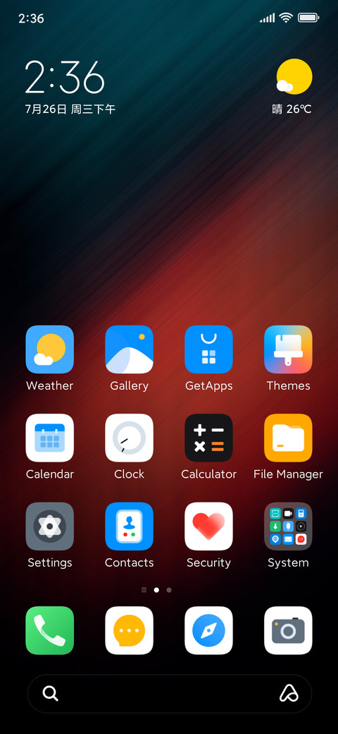Clean UI preview