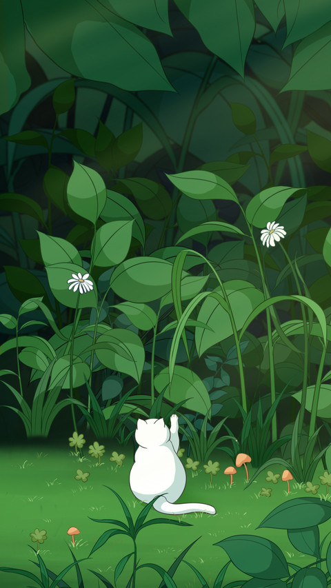 Green eye protection cures meow. preview