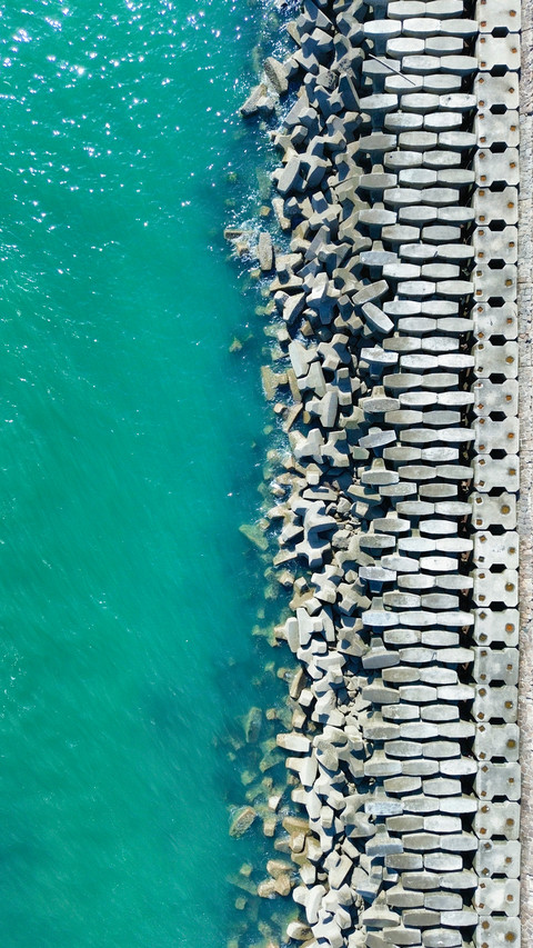 Seaside piano keys preview