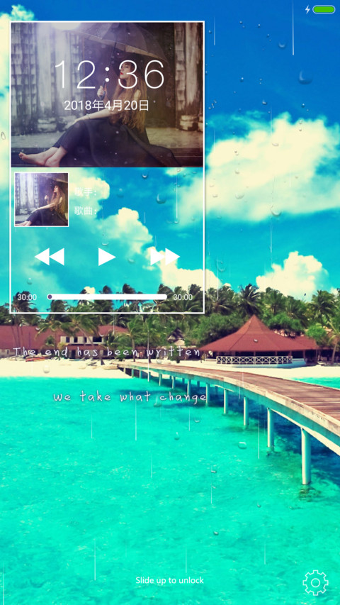 The blue sky preview