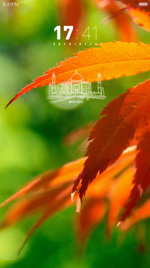 MIUI India Tricolor preview