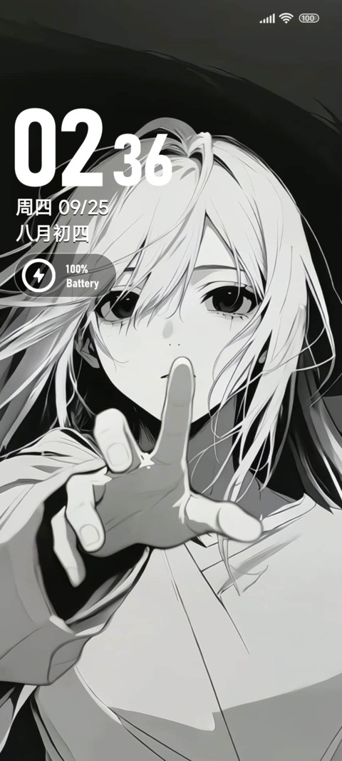 酷漫黑白救赎少女 preview