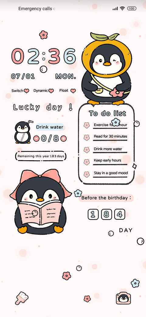 Cute penguin preview