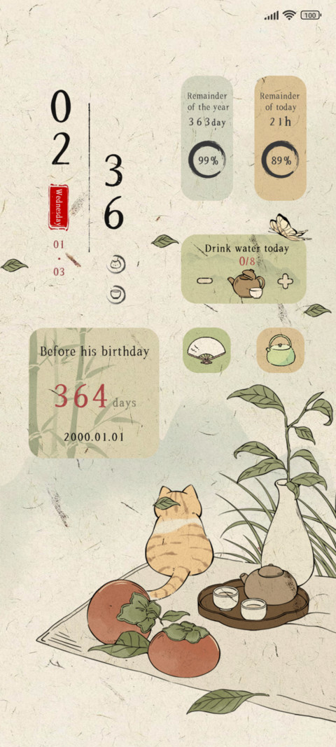 Cats persimmon preview