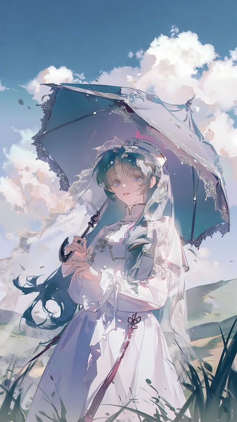 林间少女的清雅之美 preview