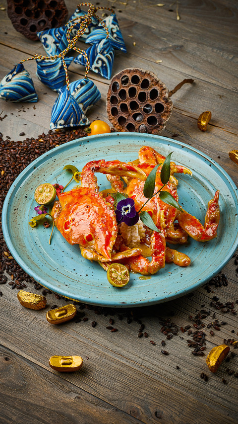 Stir fried crab with ginger and scallion fragrant taste 13 preview