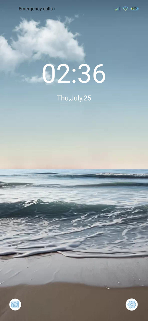 Peaceful beach preview