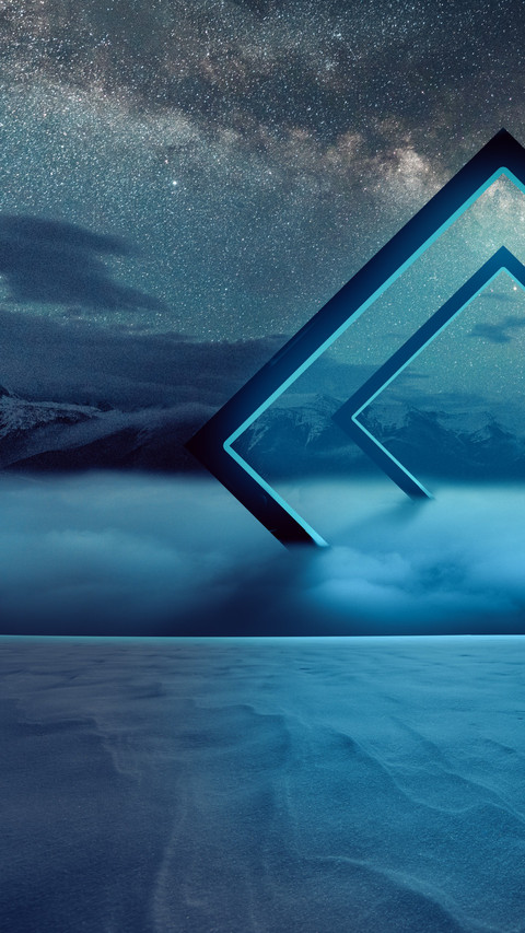 The snowy starry river unlocks the door to the future preview