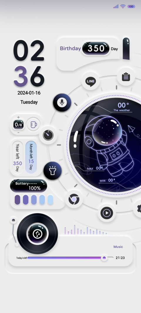 Round the clock preview