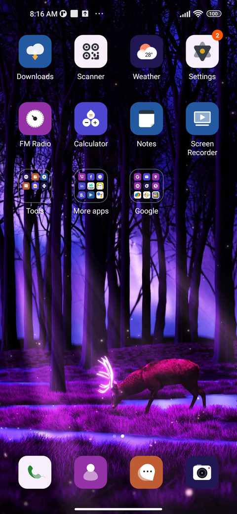Forest of Illusion miui theme