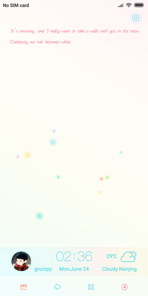 Pure color preview