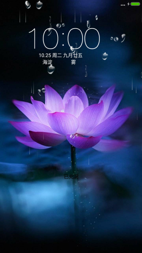 莲（下雨锁屏+流星桌面） preview